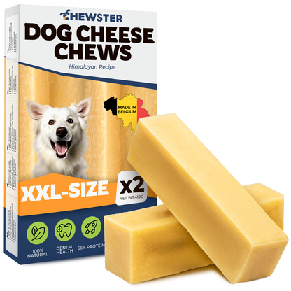 Masticables de queso natural CHEWSTER para perros tamaño XXL